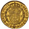 Image 2 : Santiago, Chile, gold bust 8 escudos, Charles IV (bust of Charles III), 1804 FJ, NGC AU 58.