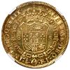 Image 2 : Santiago, Chile, gold bust 8 escudos, Ferdinand VII (bust of Charles IV), 1812 FJ, NGC AU 58.