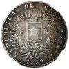 Image 2 : Santiago, Chile, 8 reales, 1839 IJ, NGC XF 40.