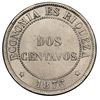 Image 2 : Santiago, Chile, copper-nickel 2 centavos, 1876, NGC MS 63 (Coleccion Val y Mexia label), finest kno