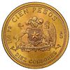 Image 2 : Santiago, Chile, gold 100 pesos (10 condores), 1979, NGC MS 66.