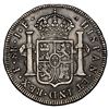 Image 2 : Popayan, Colombia, bust 8 reales, Ferdinand VII (bust of Charles IV), 1813/2 JF, very rare, NGC VF 3