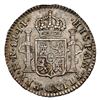 Image 2 : Bogota, Colombia, bust 1 real, Charles IV, 1798 J.J, NGC AU 58, finest known in NGC census, ex-Ortiz
