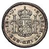 Image 2 : Popayan, Colombia, bust 1 real, Ferdinand VII (bust of Charles IV), 1810 J.F, NGC AU 55 ("top pop").
