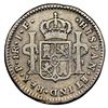 Image 2 : Popayan, Colombia, bust 1 real, Ferdinand VII (bust of Charles IV), 1813/0 J.F, very rare, NGC Fine 