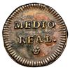 Image 2 : Popayan, Colombia, copper royalist 1/2 real, Ferdinand VII, 1813, very rare, NGC AU 58 Brown, finest