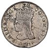 Image 1 : Bogota (Cundinamarca), Colombia, 8 reales, 1821 JF, mintmark BA with dot below and in front of A, NG