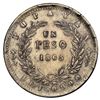 Image 2 : Popayan, Colombia, 1 peso, 1863, very rare, NGC UNC details / cleaned.