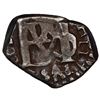 Image 1 : Bogota, Colombia, cob 1/2 real, Philip IV, date not visible, no assayer.