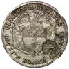 Image 2 : Costa Rica, 50 centavos, arms/lion double countermark (Type VII, 1889) on a Bogota, Colombia, 50 cen