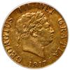 Image 1 : Great Britain (London Mint), gold half sovereign, George III, 1817, ICG EF45.