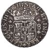 Image 2 : Guatemala, pillar 8 reales, Charles III, 1770 P, inverted N in VNUM, ETIND as one word, very rare (u