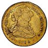 Image 1 : Guatemala, gold bust 2 escudos, Charles III, 1785 P, extremely rare, NGC XF 40, finest known in NGC 