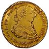 Image 1 : Guatemala, gold bust 2 escudos, Charles IV transitional (bust of Charles III, ordinal IV), 1790/80 M