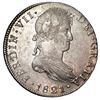 Image 1 : Guatemala, bust 8 reales, Ferdinand VII, 1821 M.