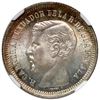 Image 1 : Guatemala, 2 reales, 1867 R, Carrera, NGC MS 65 ("top pop"), ex-Lissner.