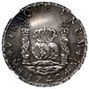 Image 1 : Mexico City, Mexico, pillar 8 reales, Philip V, 1742 MF, NGC AU details / obv cleaned, ex-Seaby.