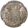 Image 2 : Mexico City, Mexico, pillar 8 reales, Philip V (posthumous), 1747 MF, NGC MS 62.