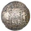Image 2 : Mexico City, Mexico, bust 8 reales, Charles III, 1783 FM, very rare, NGC Fine details / chopmarked.