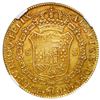Image 2 : Lima, Peru, gold bust 8 escudos, Ferdinand VII, 1817 JP, NGC XF 40.