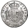 Image 2 : Lima, Peru, bust 8 reales, Charles IV, 1797 IJ, NGC MS 62.