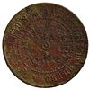 Image 2 : San German, Puerto Rico, brass 2 almudes (?) token, Las Puertas de Hierro, late 1800s to early 1900s