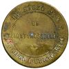 Image 2 : San Juan, Puerto Rico, brass token, El Siglo XIX, late 1800s to early 1900s, very rare, ex-Roehrs.