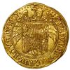 Image 2 : Seville, Spain, gold double excelente, Ferdinand-Isabel, mintmark S above dot at bottom between bust