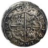 Image 2 : Segovia, Spain, milled 8 reales, Philip IV, 1659/32 BR/I, NGC MS 61, finest known in NGC census.