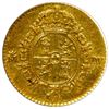 Image 2 : Madrid, Spain, gold bust 1/2 escudo, Charles III, 1787 DV, PCGS AU58.