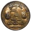 Image 2 : Great Britain, copper alloy Admiral Vernon medal, 1739, Vernon / Porto Bello, ex-Adams.