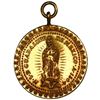 Image 1 : Mexico, gold religious medal for the Virgin of Guadalupe, 1804.