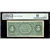 Image 2 : Catamarca, Argentina, Banco Provincial de Catamarca, 5 pesos remainder, 1890, series C, PMG XF 40, r