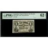 Image 1 : Rosario, Argentina, Caja de Ahorros, 1 real boliviano, 1-7-1870, serial 3225, with oval Monasterio y
