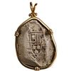 Image 1 : Mexico City, Mexico, cob 8 reales, Philip V, assayer not visible, ex-1715 Fleet, mounted shield side