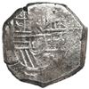 Image 1 : Mexico City, Mexico, cob 4 reales, Philip IV, assayer not visible.
