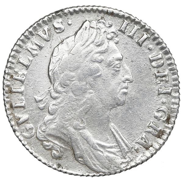 Great Britain (England), London mint, shilling, William III, 1697.