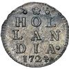 Image 1 : Holland, United Netherlands, 2 stuivers, 1724, NGC UNC details / saltwater damage / Akerendam (Shipw