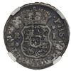 Image 2 : Mexico City, Mexico, pillar 1 real, Philip V, 1745 M, NGC genuine / El Cazador (Shipwreck Brown Labe