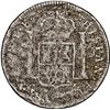 Image 2 : Mexico City, Mexico, bust 2 reales, Charles III, 1783 FF, NGC XF details / saltwater damage / El Caz