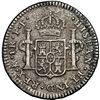 Image 2 : Mexico City, Mexico, bust 1 real, Charles III, 1783 FF, NGC AU details / saltwater damage / El Cazad