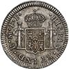 Image 2 : Mexico City, Mexico, bust 1/2 real, Charles III, 1783 FF, NGC AU details / saltwater damage / El Caz