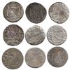 Image 2 : Lot of nine Spanish colonial bust 8 reales of Charles IV and Ferdinand VII, various mints and dates 