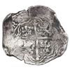 Image 2 : Mexico City, Mexico, cob 8 reales, Philip IV, assayer D (1620s).