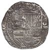 Image 1 : Potosi, Bolivia, cob 8 reales, Philip II, assayer B (early 5th period).