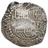 Image 1 : Potosi, Bolivia, cob 4 reales, Philip III, assayer Q.