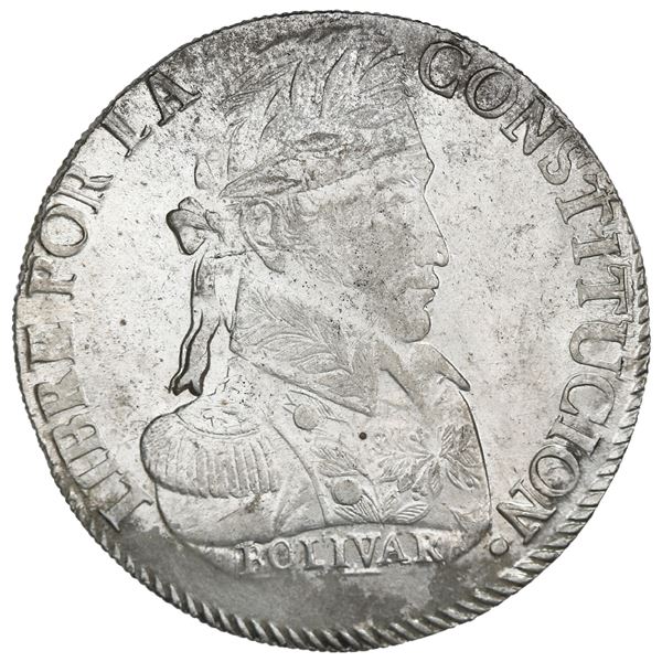Potosi, Bolivia, 8 soles, 1833 LM.