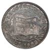 Image 1 : Potosi, Bolivia, 1 sol monetary medal, 1843, Constitution, NGC MS 62.