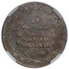 Image 1 : Potosi, Bolivia, 1 sol monetary medal, 1854, seated BOLIVIA / national dignity, NGC MS 63 ("top pop"