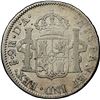 Image 2 : Santiago, Chile, bust 2 reales, Charles IV, 1795 DA, VG 10.